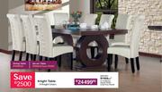 Knight Table + 8 Knight Chairs