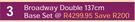 Sleepmasters Broadway Double 137cm Base Set