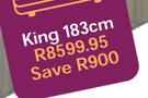 Sealy Phuket King 183cm Base Set