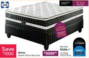 Sealy Belize King 183cm Base Set