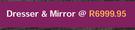Houghton Dresser & Mirror