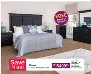 Roma 3 Piece Bedroom Suite