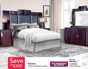 Santos 2 Piece Bedroom Suite