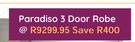 Paradiso 3 Door Robe