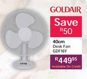 Goldair 40cm Desk Fan GDF16Y