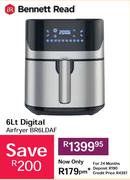 Bennett Read 6Ltr Digital Airfryer BR6LDAF
