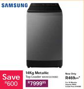 Samsung 14Kg Metallic Top Loader Washing Machine  WA14CG5745BD