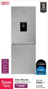 Defy 323Ltr Metallic  Fridge Freezer DAC627