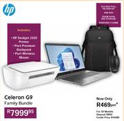 HP Celeron G9 Family Bundle