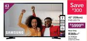 Samsung  43"(109cm) FHD LED TV