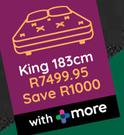 Restonic Jasmine King 183cm Base Set