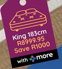 Sealy Argo King 183cm Base Set