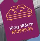 Sealy Salvador King 183cm Base Set