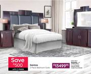 Santos 2 Piece Bedroom Suite