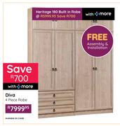 Heritage 180 Built In Robe