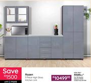 Rozen 3 Piece High Gloss Kitchen Unit