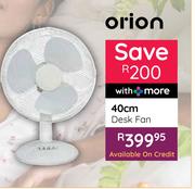Orion 40cm Desk Fan