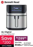 Bennett Read 6Ltr Digital Airfryer BR6LDAF