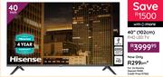 Hisense 40"(102cm) FHD LED TV