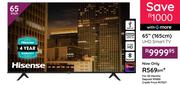 Hisense 65"(165cm) UHD Smart TV