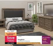 Houghton Headboard & Pedestals 10296193