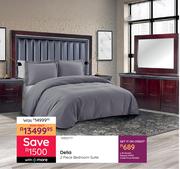 Delia 2 Piece Bedroom Suite 10302777