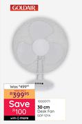Goldair 30cm Desk Fan GDF-12YA 10000171