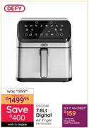 Defy 7.6L Digital Air Fryer DAF3376DBS 10302348