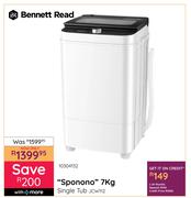 Bennett Read Sponono 7Kg Single Tub JCW112 10304132