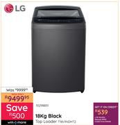 LG 18Kg Black Top Loader T18V1NDHT2 10298851