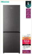 Hisense 223L Mtallic Fridge/Freezer H310BIT