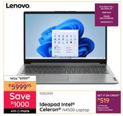 Lenovo Ideapad Intel Celeron N4500 Laptop 10302420