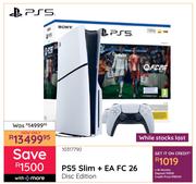 PS5 Slim + EA FC 26 Disc Edition 10317790