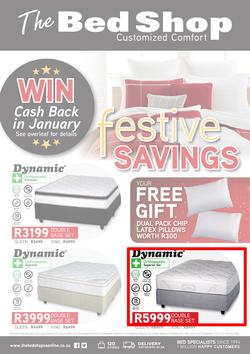 The Bed Shop : Festive Savings (17 Nov 2017 - 14 Jan 2018), page 1