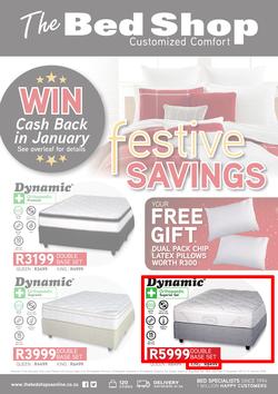 The Bed Shop : Festive Savings (17 Nov 2017 - 14 Jan 2018), page 1