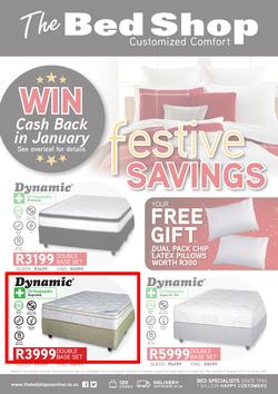 The Bed Shop : Festive Savings (17 Nov 2017 - 14 Jan 2018), page 1