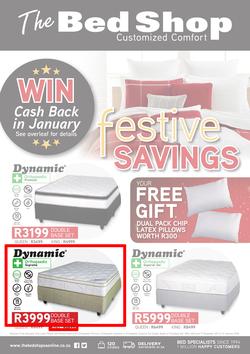 The Bed Shop : Festive Savings (17 Nov 2017 - 14 Jan 2018), page 1