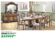 Gracia 11 Piece Dining Room Suite