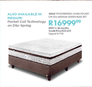 Sealy Posturepedic Oasis Pocket On DSx Medium Base Set