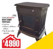 Magamaster 8KW Como Fireplace-530mmx405mmx650mm