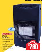 Goldair 3 Panel Gas Heater