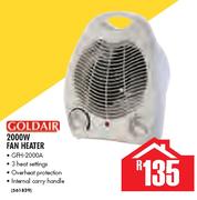 Goldair 2000W Fan Heater GFH-2000A