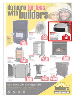 Builders Warehouse : Seasonal Flyer  (19 May - 28 Jun 2015), page 1