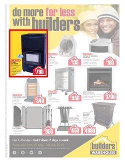 Builders Warehouse : Seasonal Flyer  (19 May - 28 Jun 2015), page 1