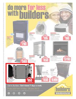 Builders Warehouse : Seasonal Flyer  (19 May - 28 Jun 2015), page 1