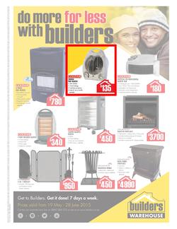Builders Warehouse : Seasonal Flyer  (19 May - 28 Jun 2015), page 1