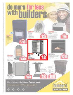 Builders Warehouse : Seasonal Flyer  (19 May - 28 Jun 2015), page 1
