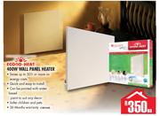 Econo Heat 400W Wall Panel Heater-Ea