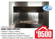 Mega Master Single Sided Fireplace