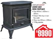 Mega Master Ledro Cast Iron Fireplace